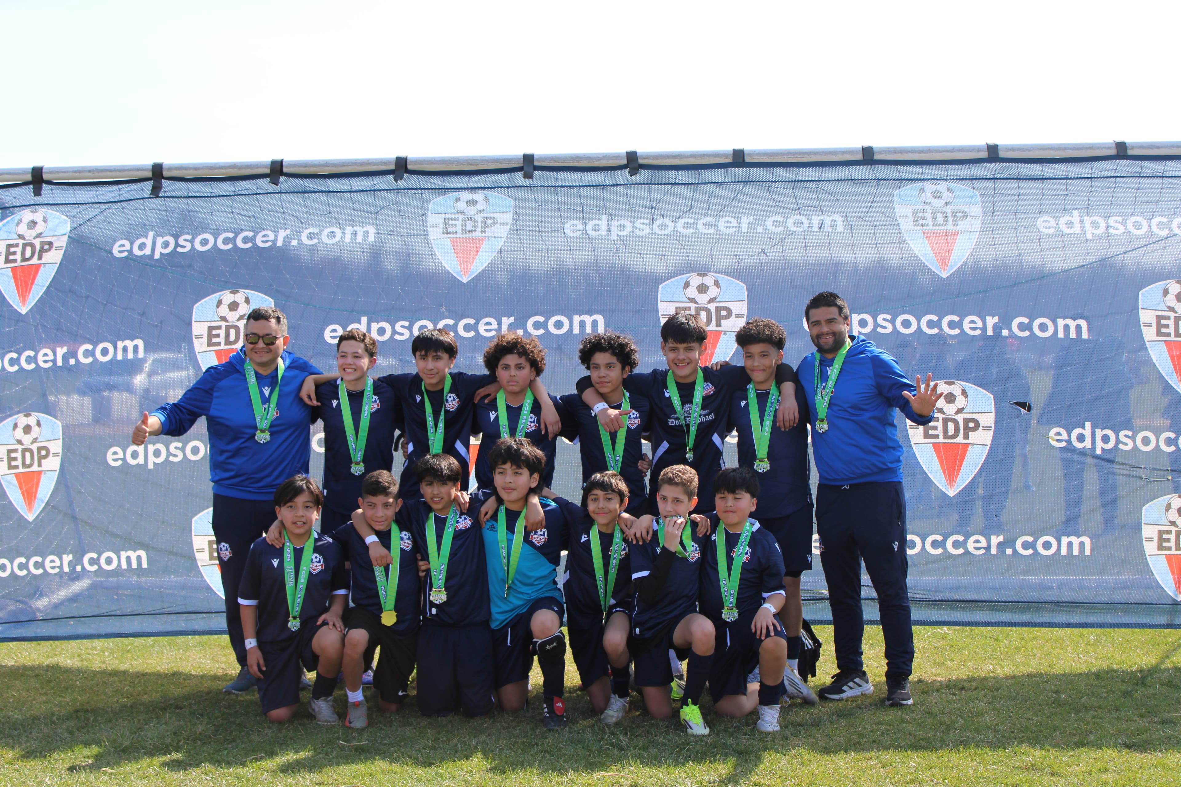 Development group action shot