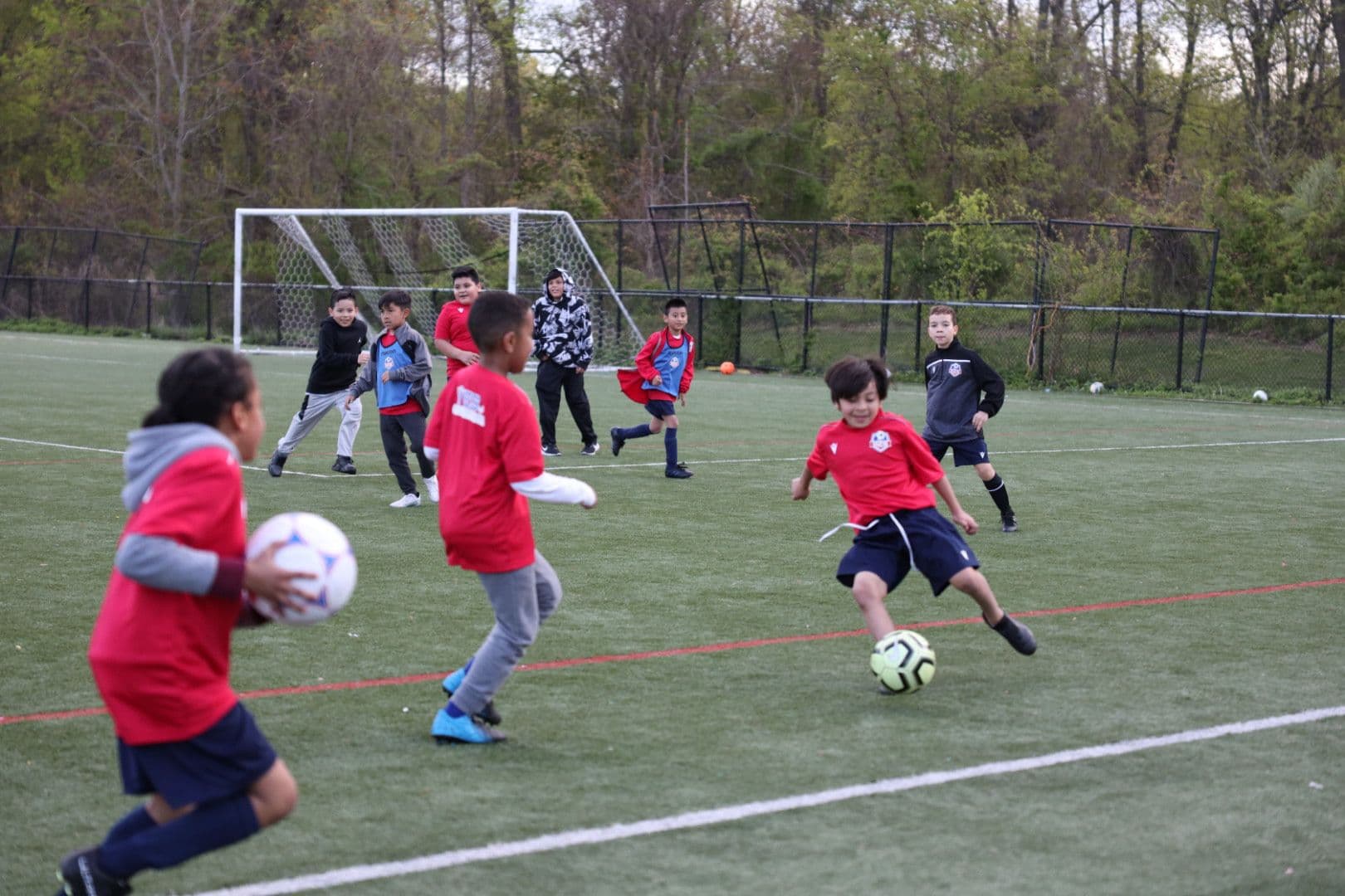 Kids soccer fundamentals